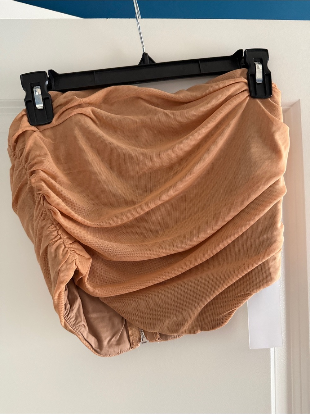 NWT Tan Corset Top with Zip